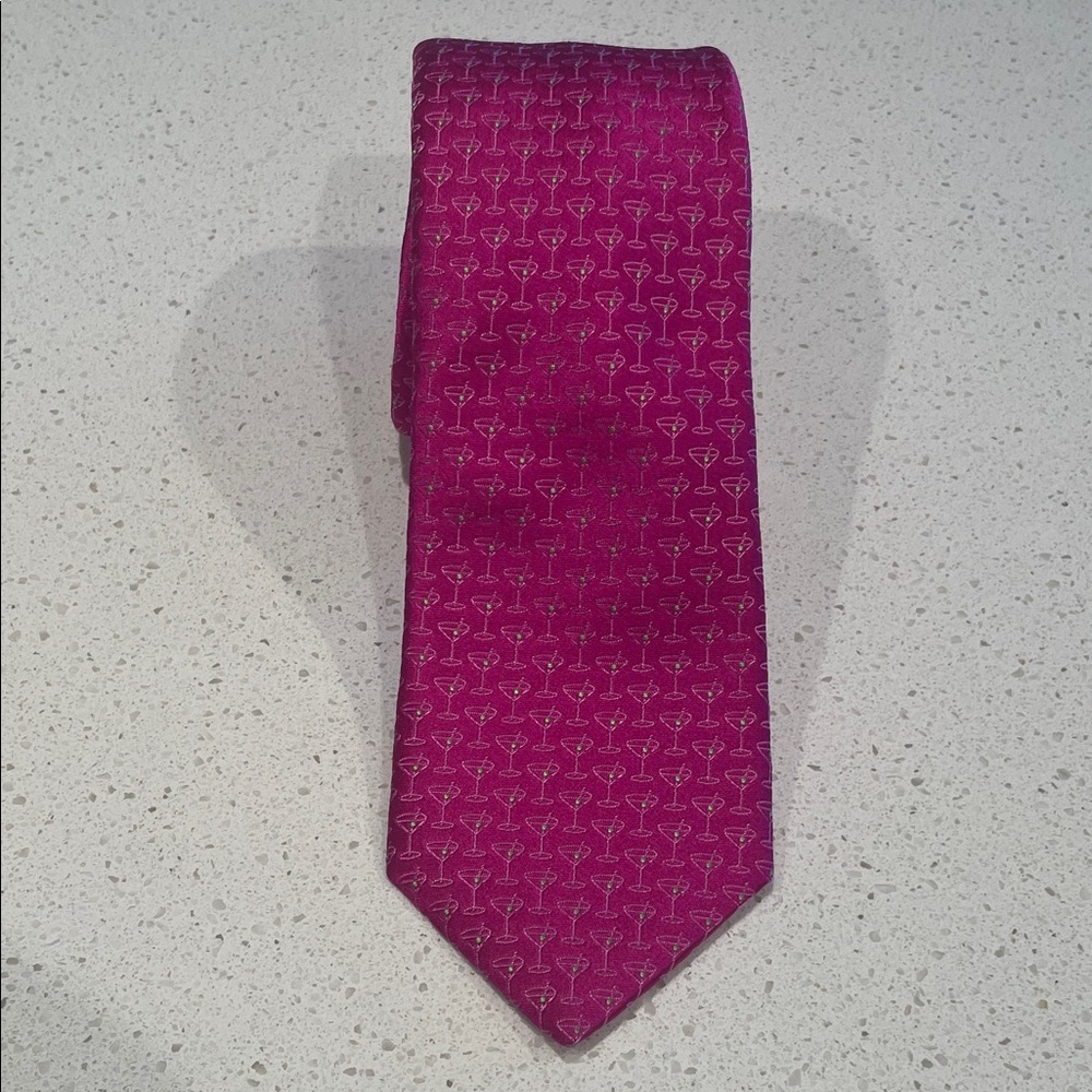Ted Baker London -  Silk “Martini Glass” Tie